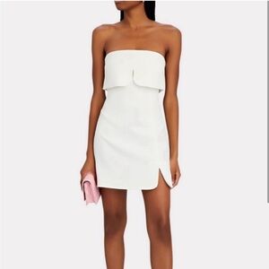 Alexis Katerin Strapless Crepe Mini Dresss